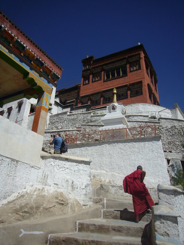 Travel - India - Ladakh - Thikse - Heading Up